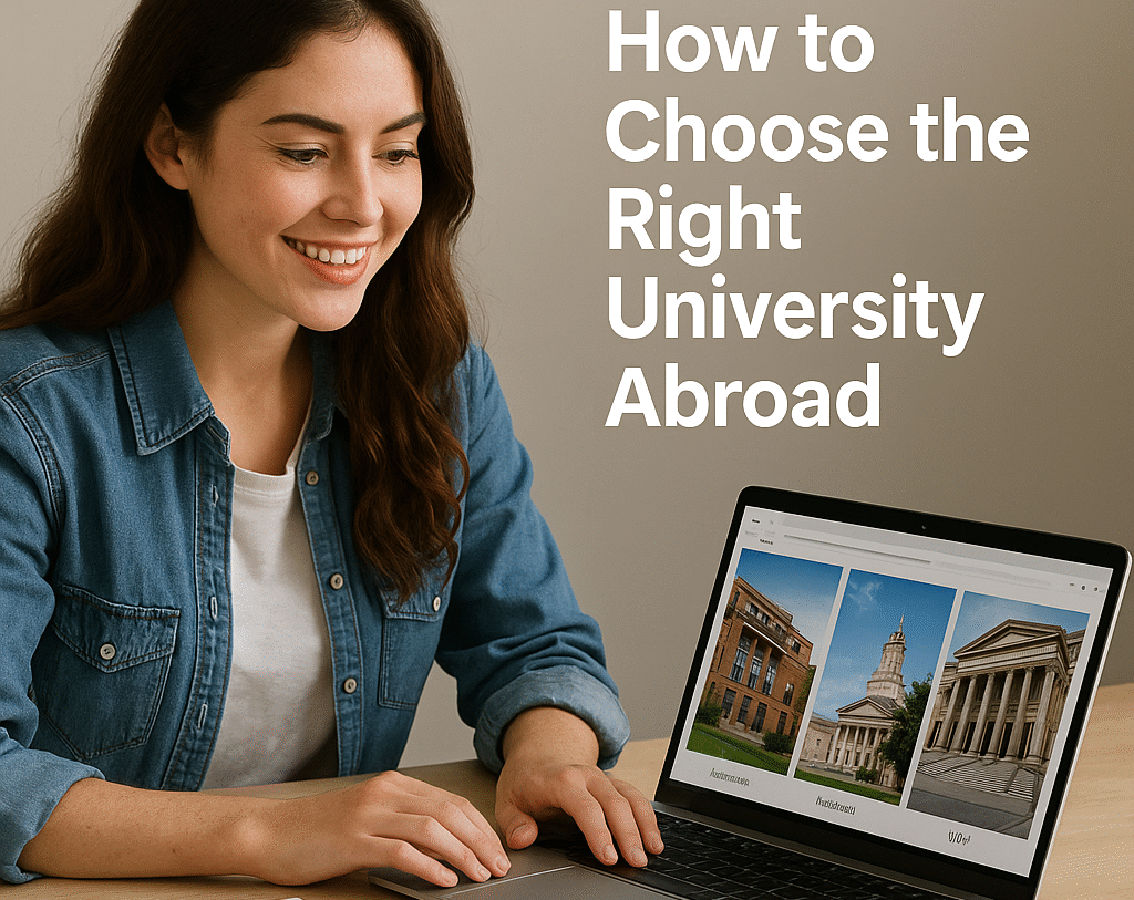 choose the right university abroad