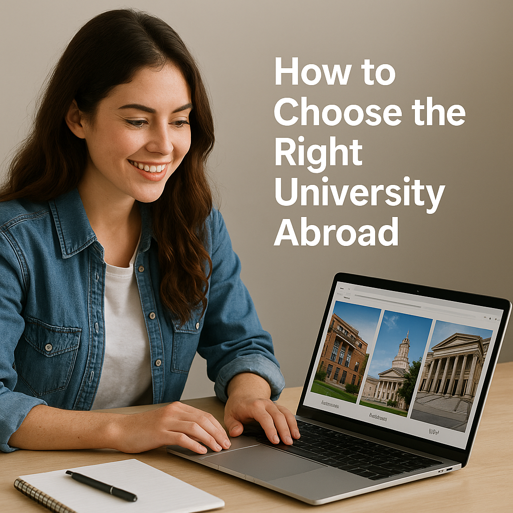 choose the right university abroad